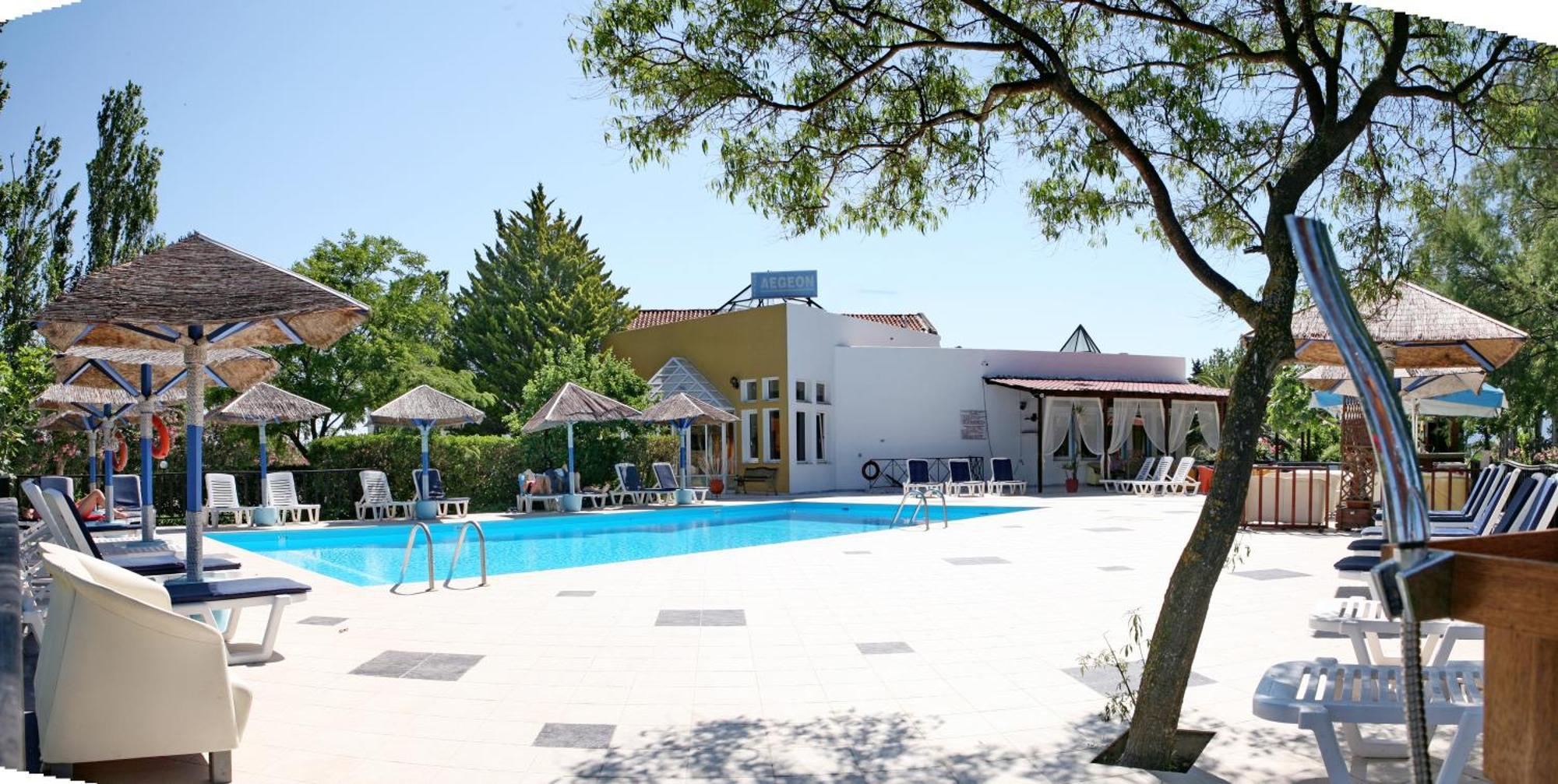 Aegeon Hotell Kalloni  Exteriör bild